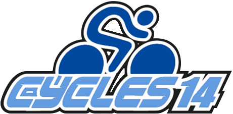 Logo CYCLES 14, magasin de vélos